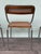 Silver Italian Chairs in Chromed Metal and Vienna Straw, 1970s, Set of 4 For Sale - Image 8 of 14
