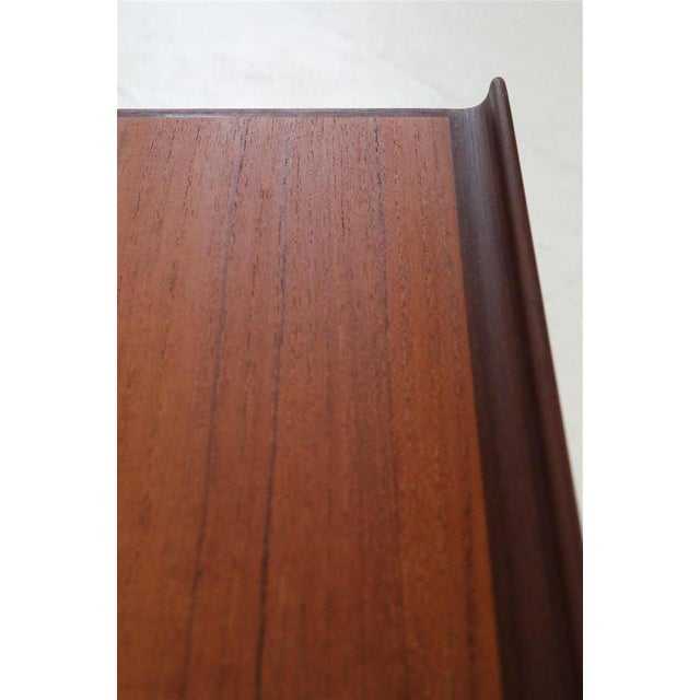 Modern Danish Teak Side Table by Peter Løvig Nielsen, 1960s For Sale - Image 9 of 15