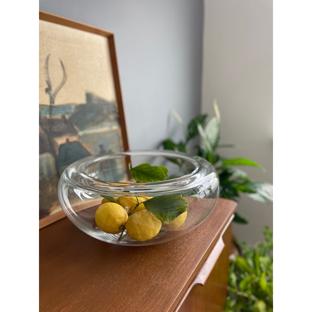 Danish Provence Glass Bowl by Per Lütken for Holmegaard, 1950s For Sale - Image 10 of 10