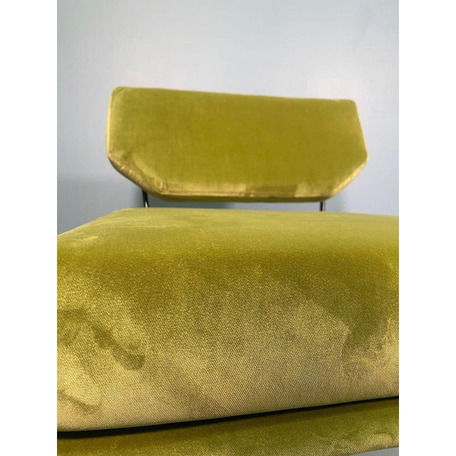 Forest Green Elettra Lounge Chairs by BBPR for Arflex, 1959, Set of 2 For Sale - Image 8 of 17