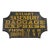 Antique "Baggage Express" Hand-Painted Wooden Sign For Sale