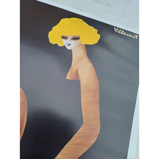 1970s Bally Poster by Villemot, 1970 For Sale - Image 5 of 12