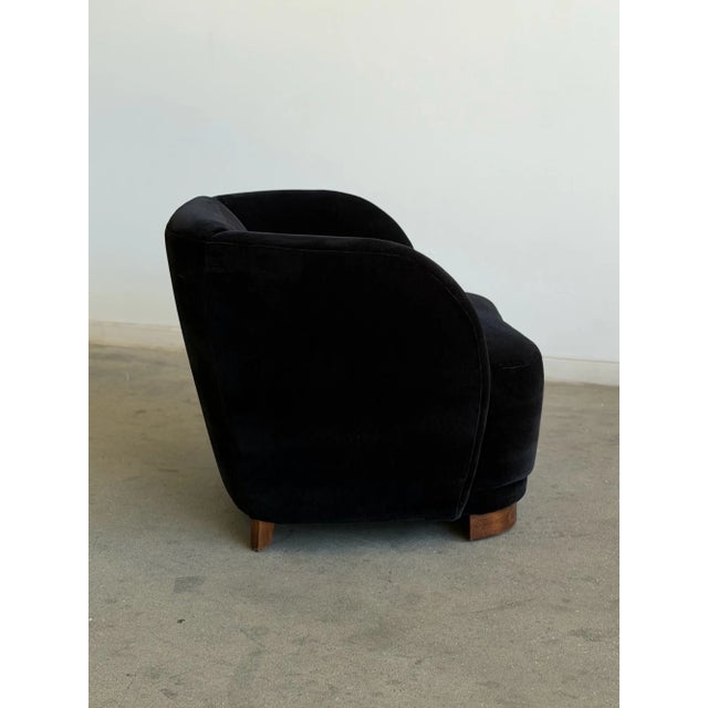 Vintage Art Deco Barrel Chair- Single For Sale - Image 4 of 9