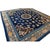 Antique Chinese Peking Floral Medallion Blue Late 19th Century 12' 1"x13' 5" Rug For Sale In New York - Image 6 of 6