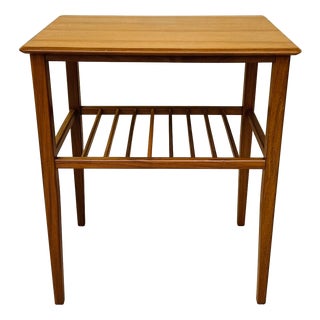 Scandinavian Teak Side Table, 1960s For Sale