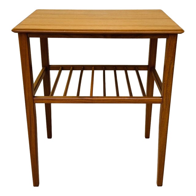 Scandinavian Teak Side Table, 1960s For Sale