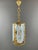 20th Century Louis XVI Style Lantern in Gilt Bronze and Engraved Glass For Sale - Image 12 of 12
