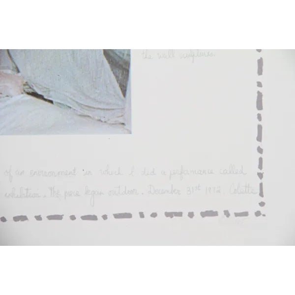 This lithograph, titled "Homage to Delacroix," was created by the artist, Colette, in 1979. It is edition 200, AP 30 and...