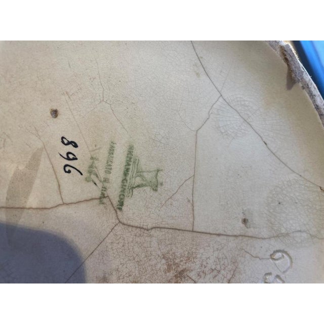 Large model 6599 vase by Giovanni Gariboldi for Richard Ginori, produced in San Cristoforo, Italy, in the 1930s. Made of...