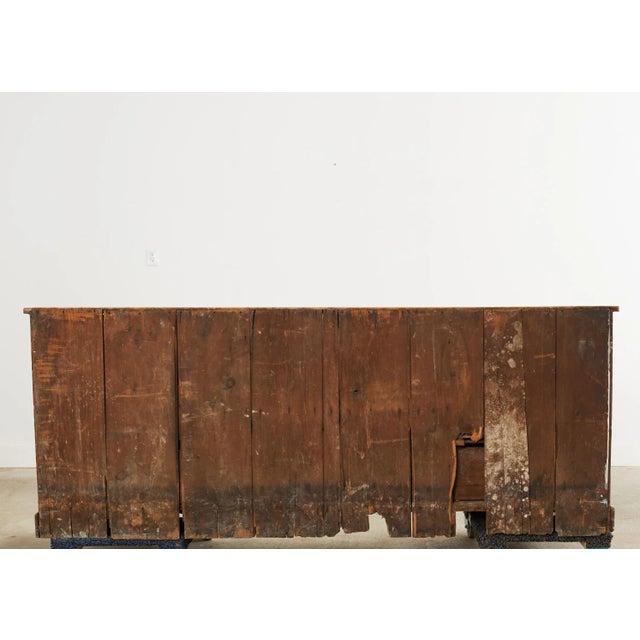 18th Century French Provincial Pine Farmhouse Dresser With Cupboard For Sale - Image 12 of 12