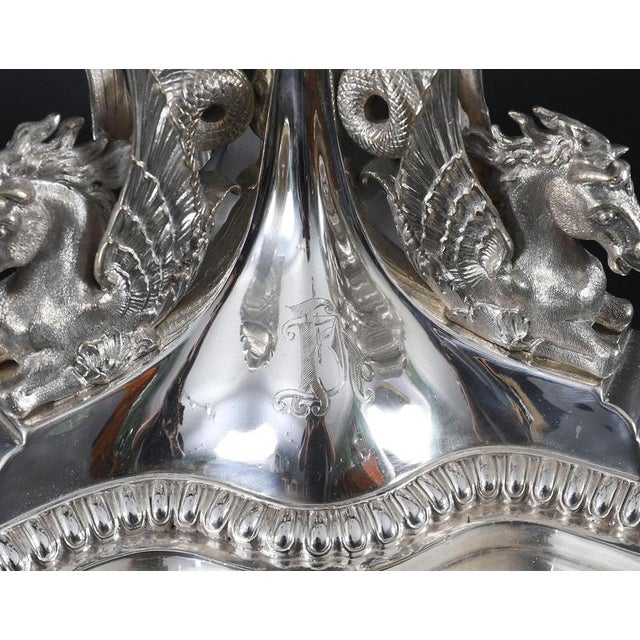Antique Victorian Centrepiece Candelabra attributed to Elkington, 19th Century For Sale - Image 9 of 18