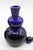 Circa 1950s Likely Danish Assembled Pair of Cobalt Glass Perfume Bottles For Sale - Image 4 of 8