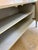 White Sideboard with Circular Relief Pattern For Sale - Image 10 of 11
