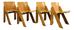 Peota Chairs by Gigi Sabadin for Stilwood, 1971, Set of 4