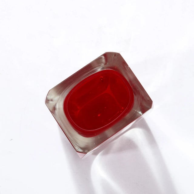 This beautiful modernist vase was realized in Murano, Italy- the island off the coast of Venice renowned for centuries for...