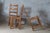 Brutalist Dining Chairs, France, 1950s, Set of 3 For Sale - Image 11 of 12