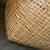 Mid 20th Century Rare Vintage Pair Oversized Woven Wicker Asian Fishing Baskets For Sale - Image 5 of 12