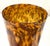 1980s 1980s Magnificent, Large Classic Trumpet Shaped Tortoise Shell Style Vase on a Turned Pedestal Base For Sale - Image 5 of 9