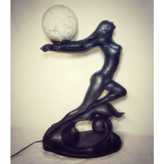 Mid-Century Modern Vintage Desk Lamp by E. Tarrech For Sale - Image 3 of 12