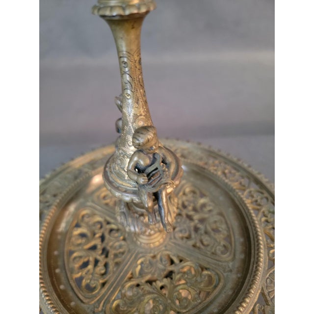 Mid 20th Century Mid 20th Century French Bronze Epergne For Sale - Image 5 of 7