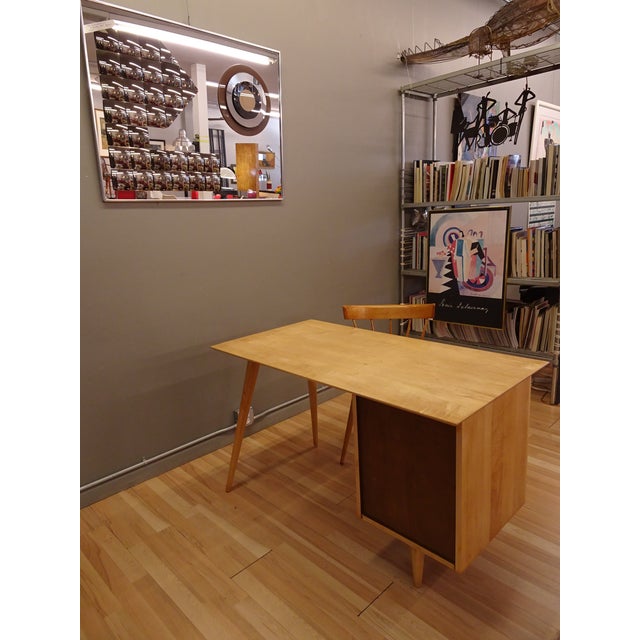 1950s McCobb Desk and Chair - Set of 2 For Sale - Image 10 of 12