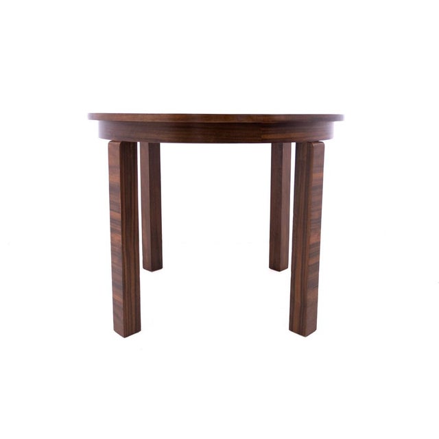 Art Deco Side Table, Poland, 1940s For Sale - Image 6 of 10