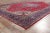 Textile Mid 20th Century Vintage Red Turkish Sparta Rug, 07'07 X 11'01 For Sale - Image 7 of 10
