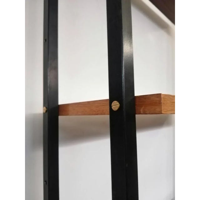 Brown Vintage Bookcases, 1960, Set of 2 For Sale - Image 8 of 15