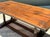 Brown Vintage 19th Century French Double Pedestal Table For Sale - Image 8 of 12