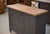 Black Small Cherrywood Sideboard, 1960s For Sale - Image 8 of 11