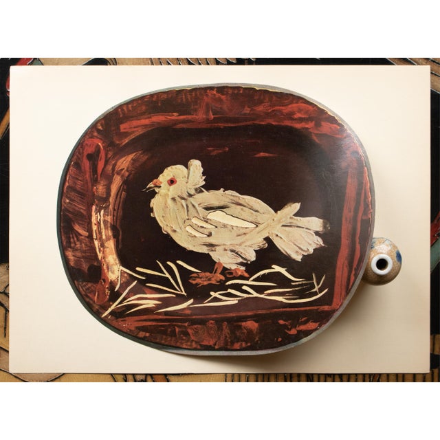1950 Set of 8 Swiss Prints of Picasso's Ceramic Platters For Sale - Image 13 of 18