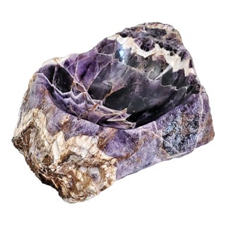 Catchall Vide Poche Bowl Amethyst Gemstone For Sale