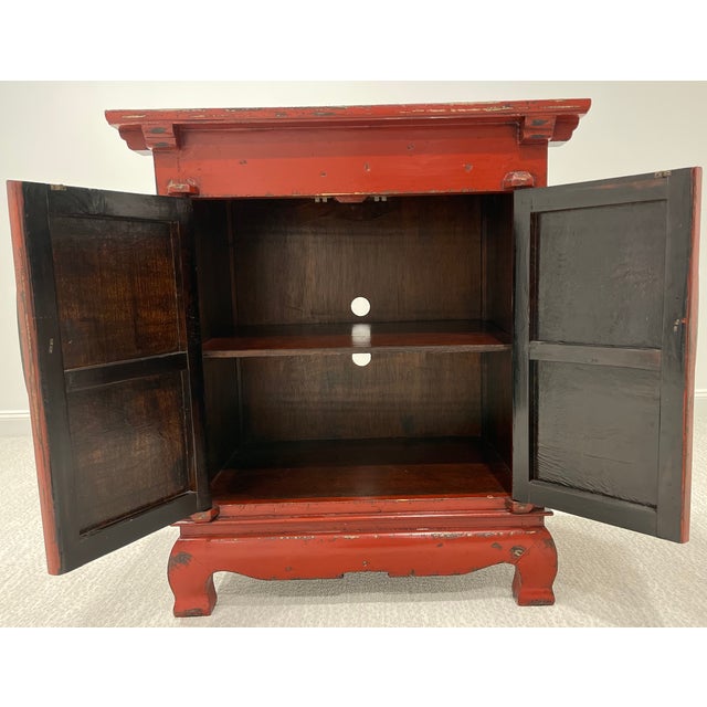Gumps Vintage Gump's of San Francisco Chinese Media Cabinet For Sale - Image 4 of 7
