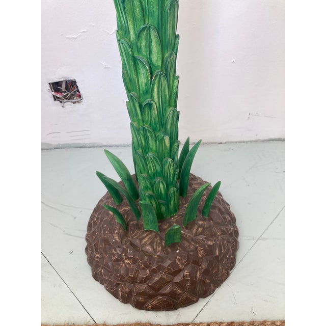 Bronze Jansen Gilt Bronze Palm Trees Life Size a Pair For Sale - Image 8 of 15