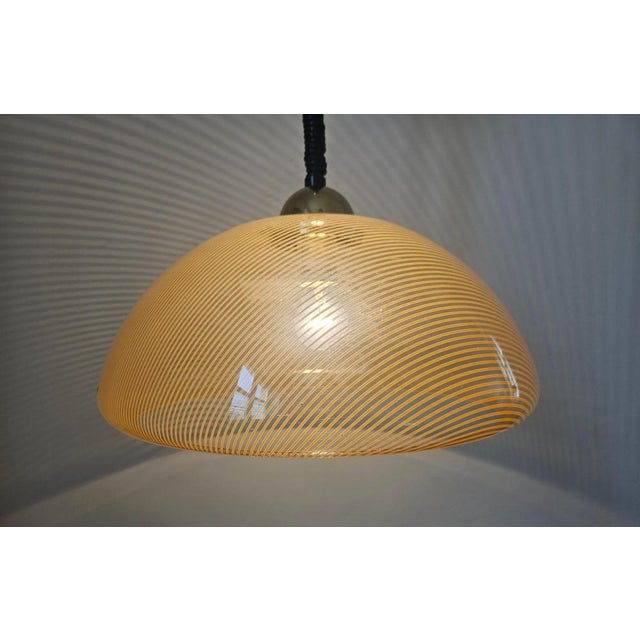 Mid-Century Pendant by Luigi Massoni for Guzzini, Italy, 1970s For Sale - Image 11 of 14