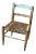 Vintage Wood Slat Children's Chair For Sale