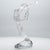 Glass Virgin and Child from Lalique, France, 1980s For Sale - Image 7 of 8