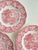 Vintage English Pink Transferware Dinner Plates by Enoch Wedgwood, 1970s, Set of 6 For Sale - Image 6 of 8