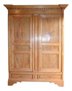 Large Antique Ash Cabinet