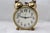 Gold Alarm Desk Clock in Brass, 1970s For Sale - Image 4 of 15