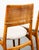 Mid Century Modern Dining Chairs Set 4 E. Knudsen White Oak Brown Cane Restored For Sale - Image 10 of 12