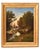 Leberecht Lortet, Mountain Landscape with Washerwomen and River, 1800s, Oil on Canvas For Sale - Image 10 of 10