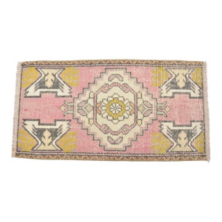 Mid 20th Century Geometric Turkish Carpet For Sale