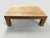 Andrianna Shamaris Minimalist Natural Teak Wood Coffee Table For Sale In New York - Image 6 of 6