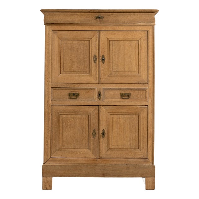 Oak Louis Philippe Cabinet, Antique, France, 19th Century For Sale