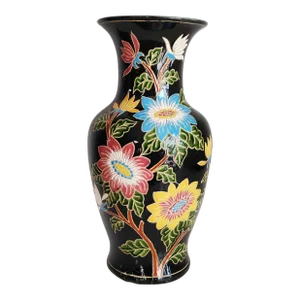 Large Early 20th Century Floral Vase