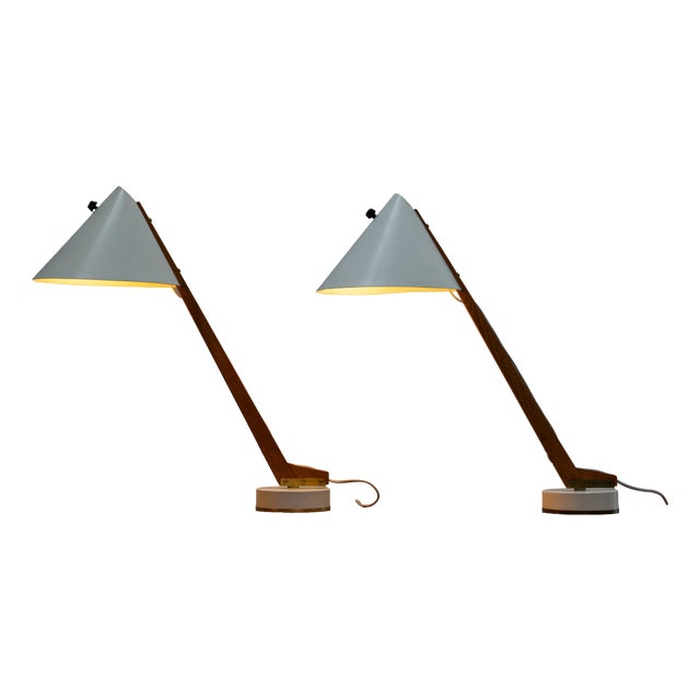 B54 Table Lamps by Hans-Agne Jakobsson Ab Markaryd, 1950s, Set of 2 For Sale