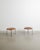 Brown Danish Mid-Century PK-33 Stools in Brown Original Leather by Poul Kjaerholm for E. Kold Christensen, 1960s, Set of 2 For Sale - Image 8 of 8