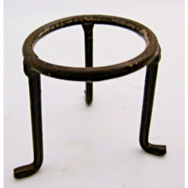 Ancient Terracotta Elongated Piriform Body Transport Amphora on Stand For Sale - Image 13 of 13