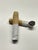 2 sculptures crafted as faux smoked cigarette butts, expertly hand-carved from authentic Carrara marble. Extremely rare...